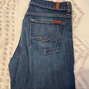 7 for all mankind bootcut jeans